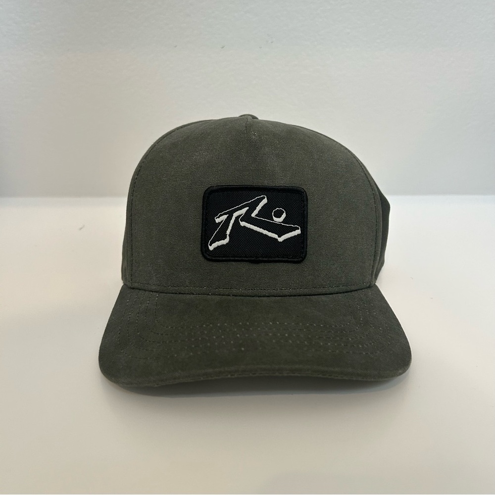 Olive Green Logo Baseball Cap